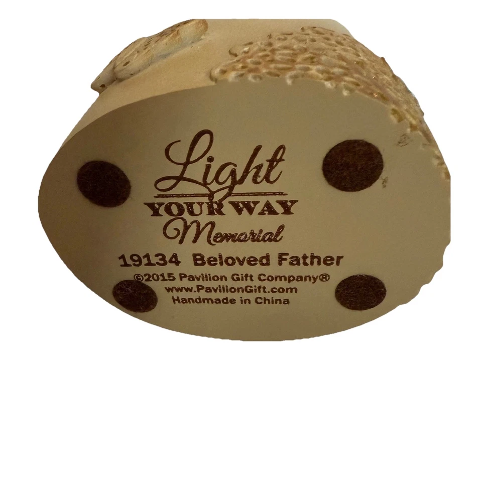 Angel Figurine In Memory of Beloved Father Dove Memorial Gift Light Your Way - Image 3 of 4