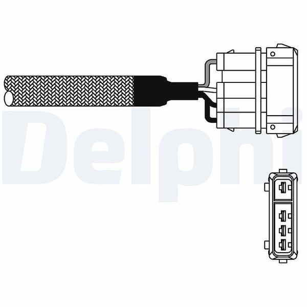 Delphi Lambdasonde Vorne U.A. FüR Skoda, VW-image