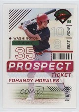 2024 Panini Prospect Edition Red 16/299 Yohandy Morales #161 0ud4