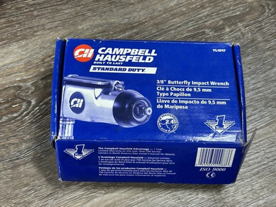 #ad Campbell Hausfeld 3 8quot; Butterfly Impact Wrench TL1017 Pneumatic 75 Ft. Lbs. NOS $49.99