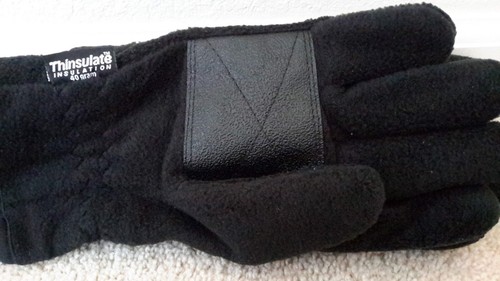Athletic Works Herren Einheitsgröße OPP Fleece Handschuhe Thinsulate Isolierung 40g Neu mit Etikett - Bild 5 von 6
