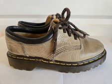Dr Martens Oxford Shoes 8053 Crazy Horse Leather   Made in England UK 4 Vtg.