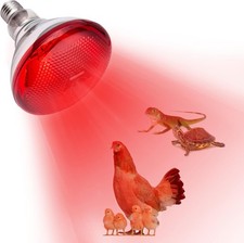 Heat Lamp for Chickens Coop Brooder and Reptile Bulb 150 Watt 1 Pack