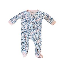 Burt's Bees Baby Floral Petal Organic Footie Pajamas 3-6M