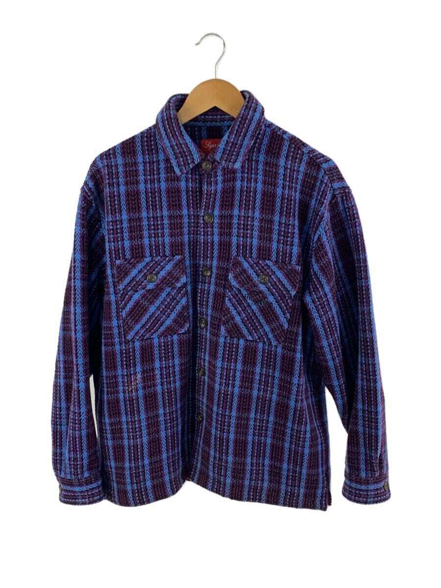 Supreme 22AW heavy flannel shirt jacket M wool purple | eBay Supreme 22AW heavy flannel shirt jacket M wool purple | eBay
