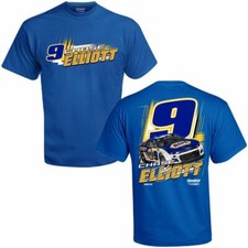 2022 CHASE ELLIOTT #9 NASCAR CUP BLUE HOT LAP TEE SHIRT