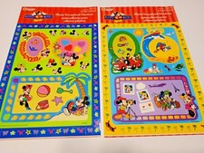 Disney Sandylion Disneyland Themed Scrapbook planner Sticker Sheet x2 Mickey