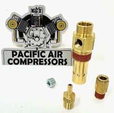 CV220301AJ CAMPBELL HAUSFELD CHECK VALVE W/ FITTING 1/2'' MPT X 1/2'' TUBE INLET