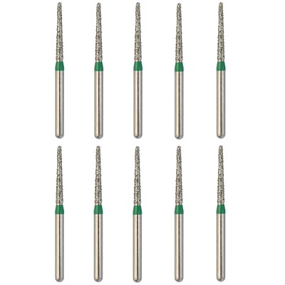 Dental Diamond FG Burs Taper Flat End TF-11C Coarse for High Speed Handpiece