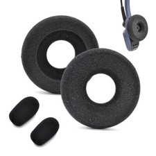 Replacement Sponge Ear Pads w/ Mic Cover For Vxi BlueParrott B250-XT/XTS Headset