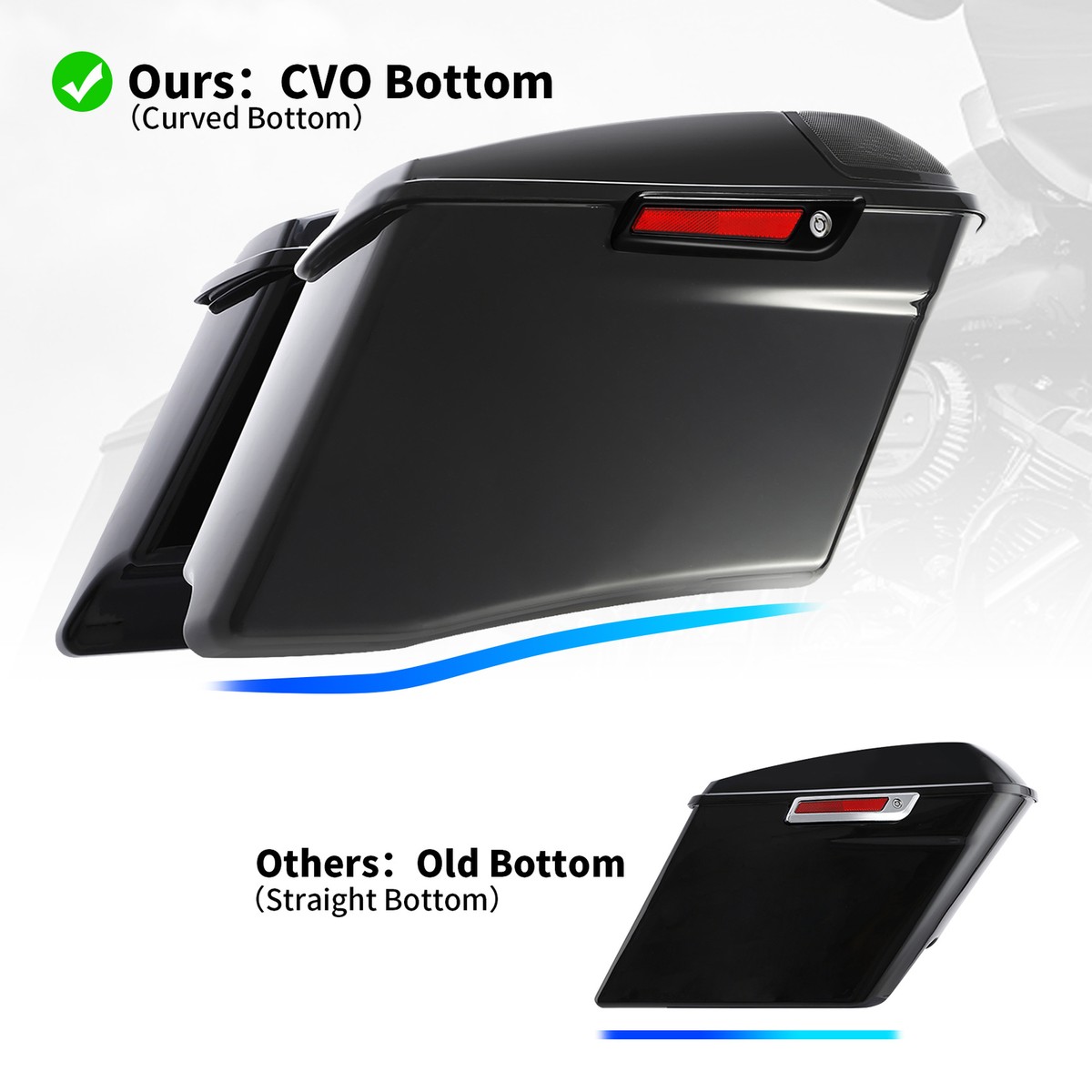 Harley Touring Satteltaschen-Organizer 2014-2023 - Ordnungshalter Für Hardbags