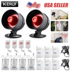 Kerui Wireless Home Shop Alarm Security System Alert Garage Burglar Door Sensor