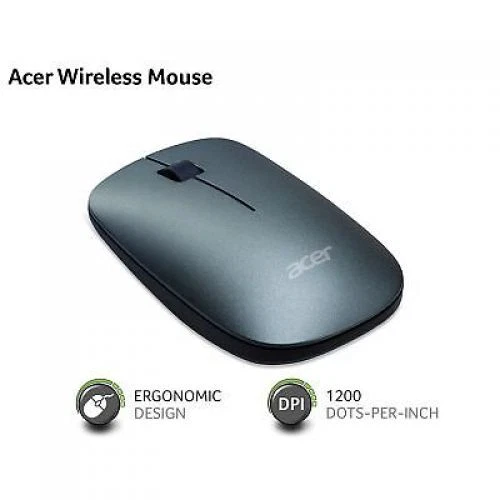 Acer Wireless Mouse M502 Green 2.4GHz RF Wireless 1200 DPI Optical GP.MCE11.01K - Image 3 of 4