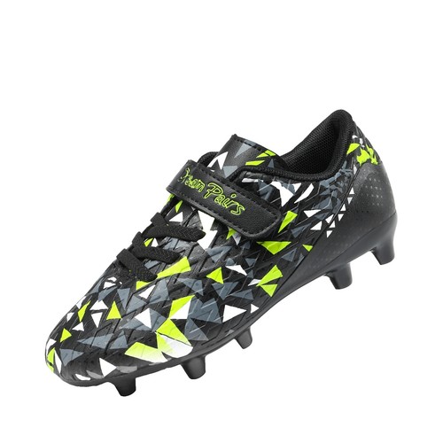 Crampons De Football Brava Racer III - Fille - Pointure 13D - Noir Et Rose (neufs)