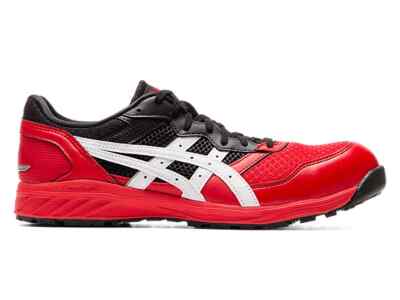 ASICS WINJOB CP210 1273A006 600 Classic Red White 2E Safety Shoes