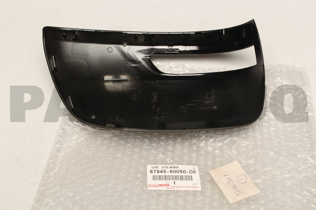 8794560050C0 Genuine Toyota COVER, OUTER MIRROR, LH 87945-60050-C0 