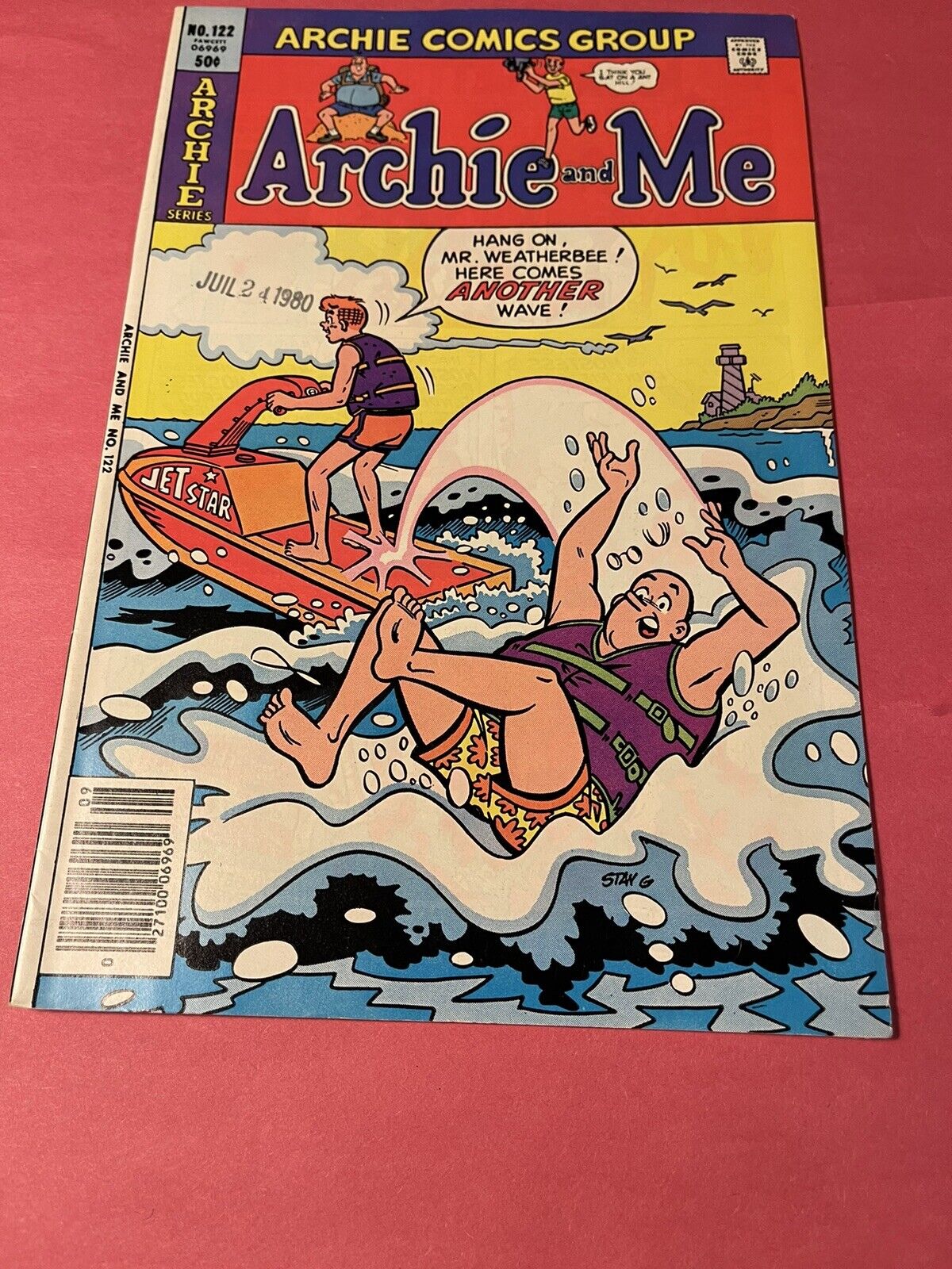 ARCHIE AND ME #122 , Archie Comics 1980 , Check out Papas-Comic-Books