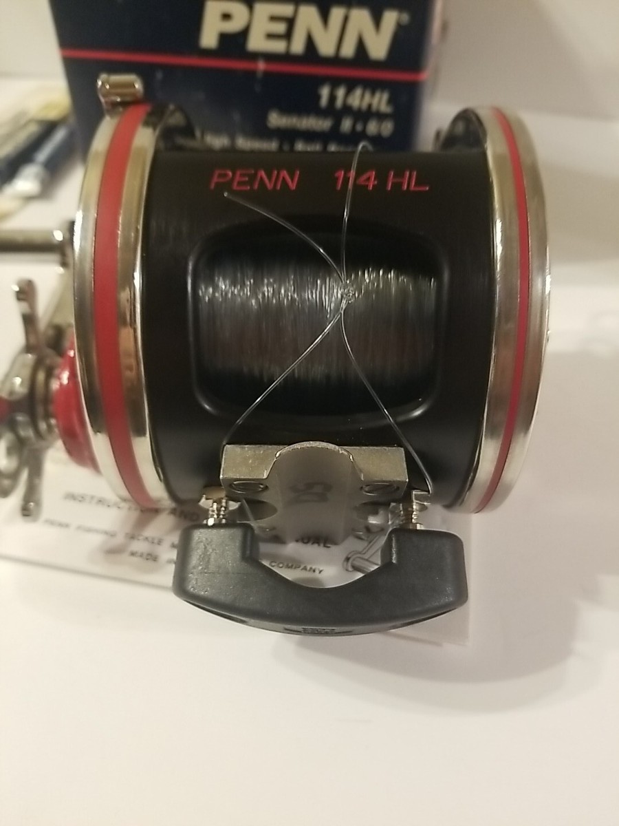 PENN 114H Special Senator 6/0 High Speed Ball Bearing Fishing Reel