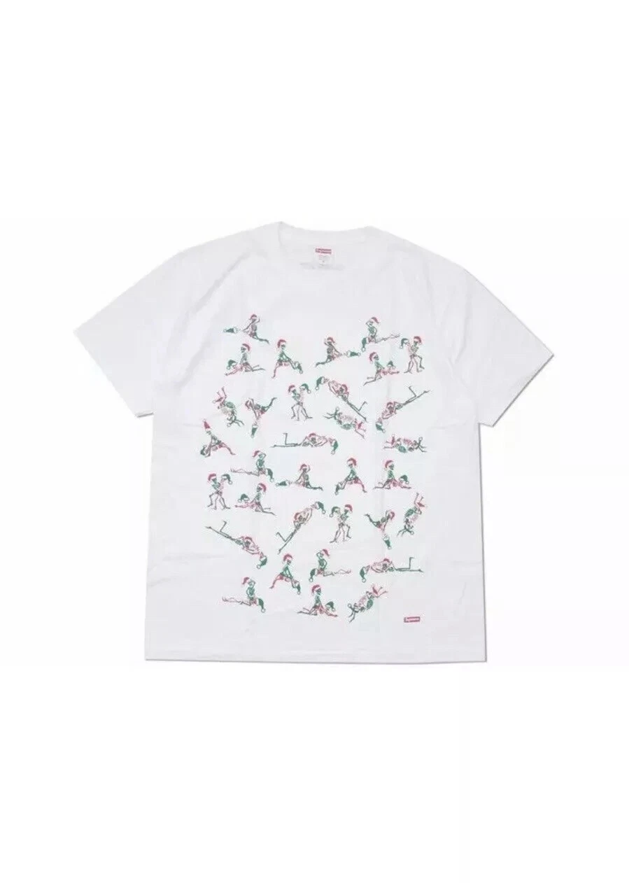 T shirt Supreme Christmas XMAS FW17 NEUF AVEC ÉTIQUETTES taille XL