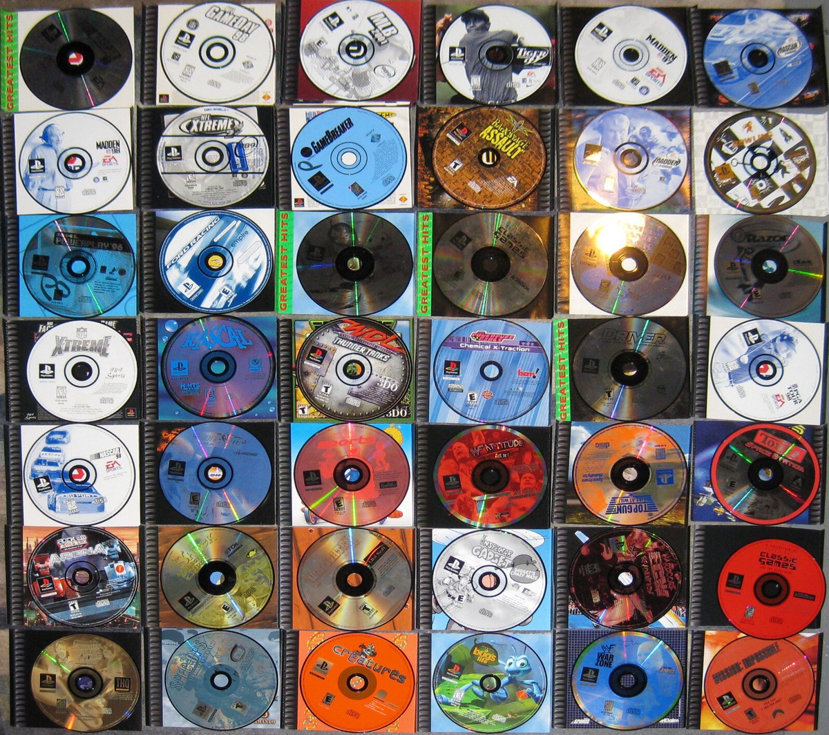 Playstation PS1 Games Complete w/o Cases Good You Pick