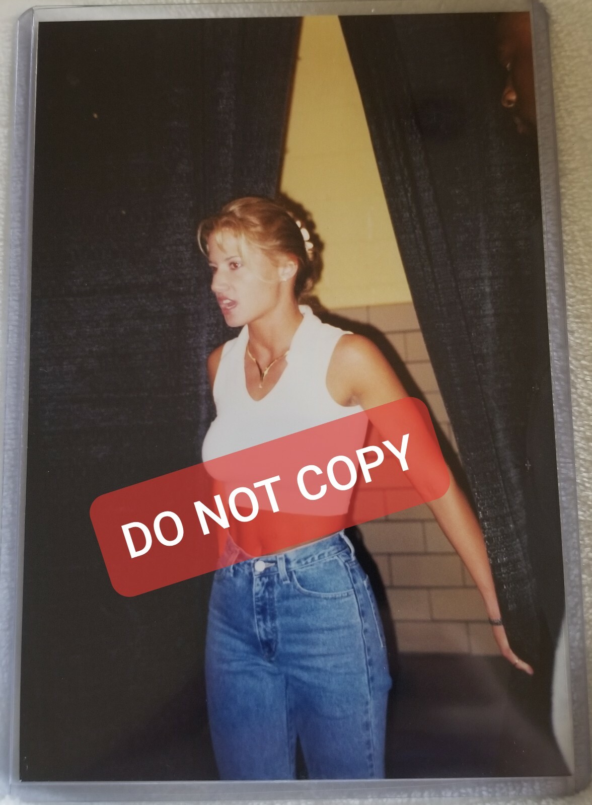 Tammy Lynn Sytch Sunny Candid 4x6 Photo Original WWF ECW WWE RARE