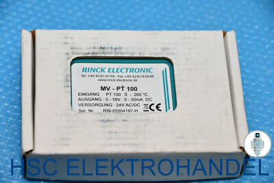 Rinck Electronic MV-PT 100 Amplifier Unit