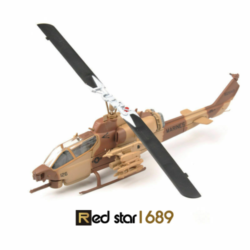 1:72 th IXO AH-1W Alloy MARINES SUPER COBRA Helicopter Aircraft fighter Model - Picture 1 of 12