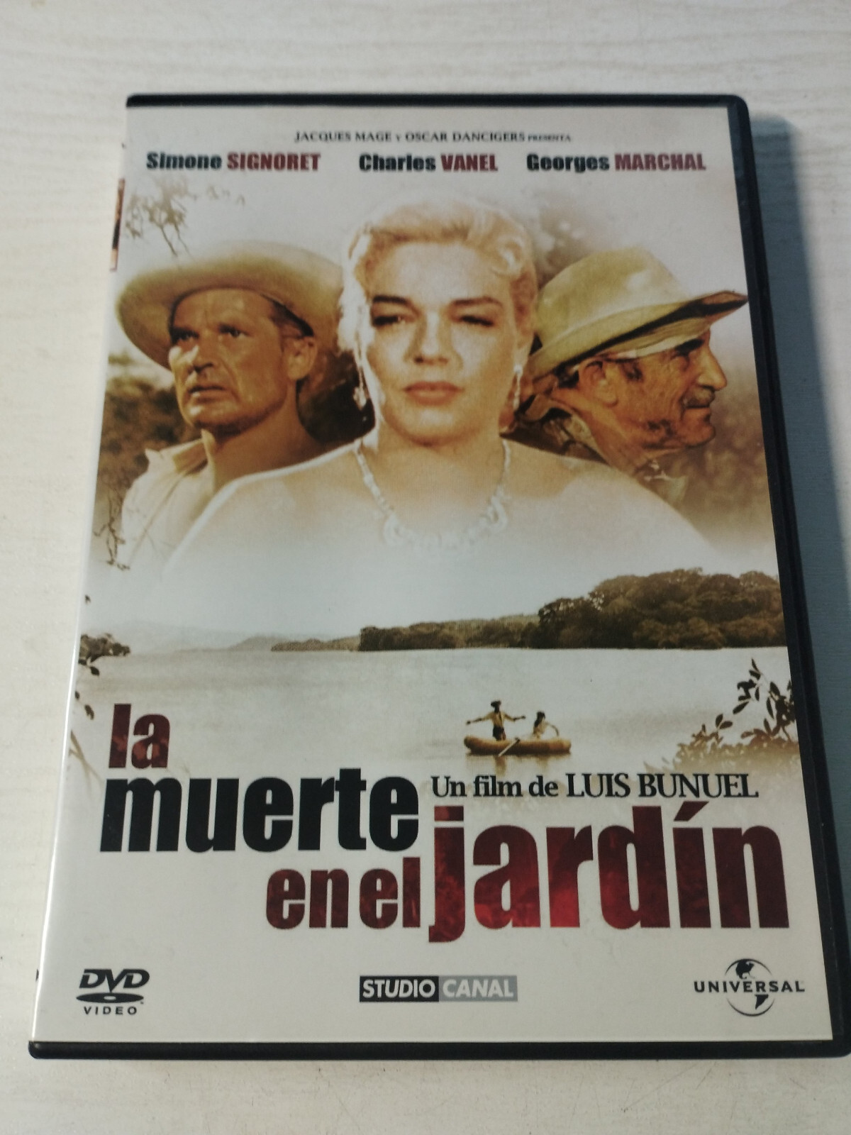 La Muerte En El Jardin Luis Buñuel Signoret - DVD Español Francés Region 2 AM