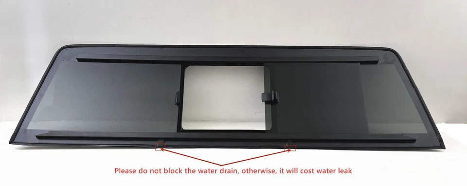 Fit Dodge Ram Pickup 09-18 1500 10-25 2500-5500 Manual Back Slider Window Glass Foto 3 de 4