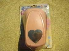 Scalloped Heart 1.5"x1.5" Marvy Uchida Clever Lever Mega Craft Paper Punch