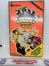 Vintage The Incredible Crash Dummies Colorforms Play Set Complete Clean Inv-0606