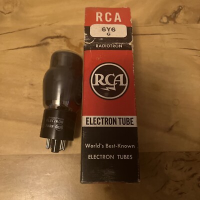 RCA VT 168A 6Y6 G Vacuum Tube Hickok Tested 100%