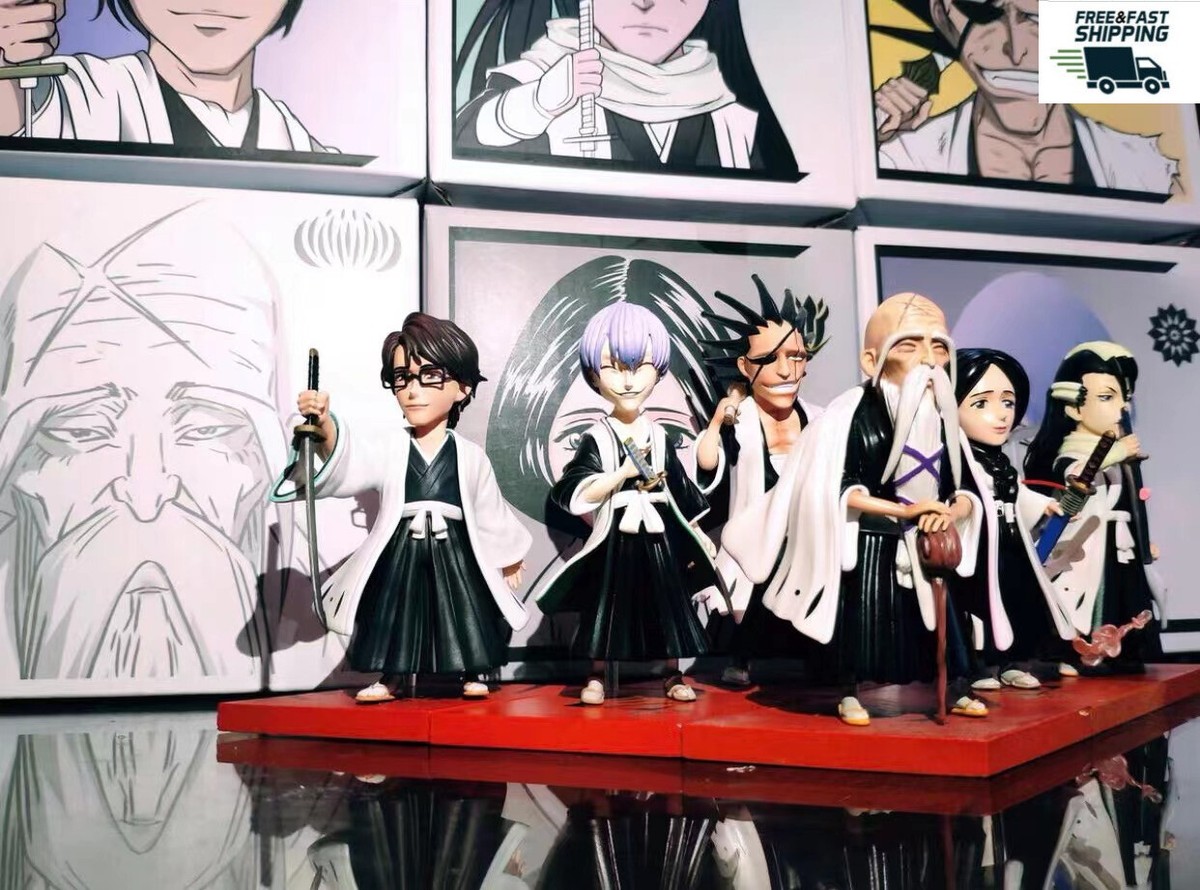 YZ Studio Bleach Gotei 13 Resin Model 13Pcs In Stock Kyoraku