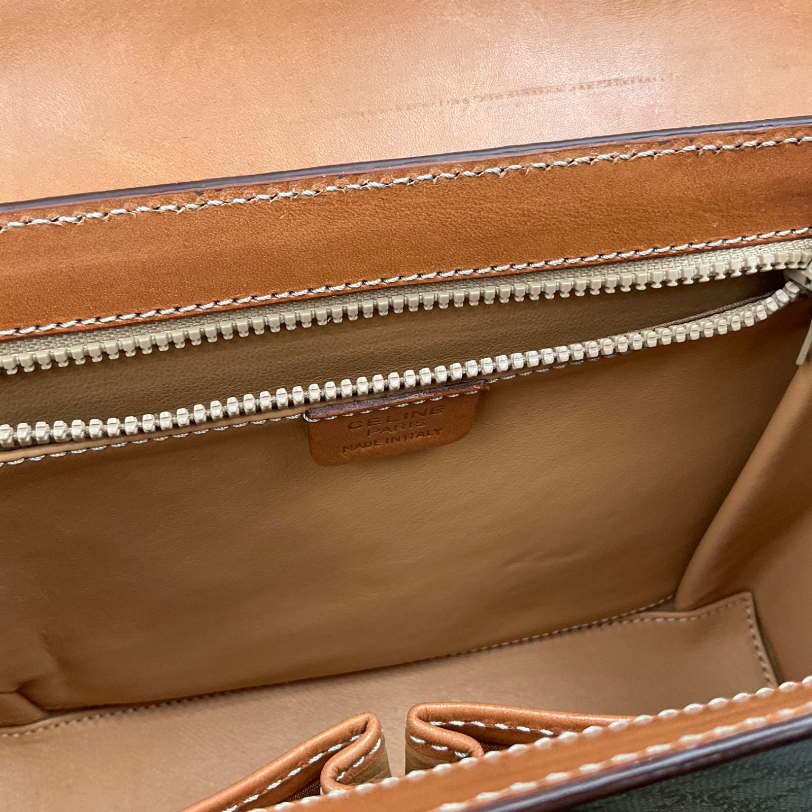 CELINE MACADAM PATTERN Structured Style Very Good… - image 6