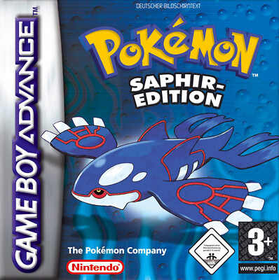 Pokemon Saphir Edition OVP