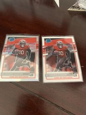 KESHAWN VAUGHN 2020 Donruss Optic RC RATED ROOKIE SILVER OPTIC & BASE RATED