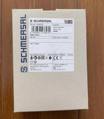 SRB-E-301ST 1PCS Brand New Schmersal SRB-E-301ST Safety relay Fast delivery
