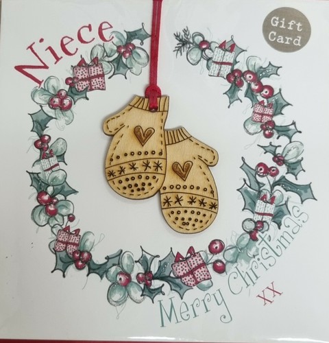 Tracey Russell Christmas Greeting Cards - With Detachable Christmas Decoration - Picture 13 of 14