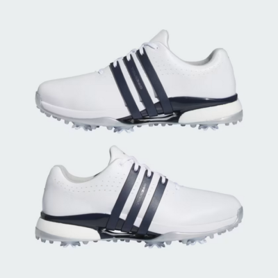 Adidas Tour360 24 “White Collegiate Navy” Men’s Size 9.5 Cushioned Golf Shoes Adidas Tour360 24 Golf Shoes | Embers Golf main image 4