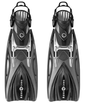 Closeout L/XL Black/Silver Aqua Lung Slingshot Fins Bulk Buy