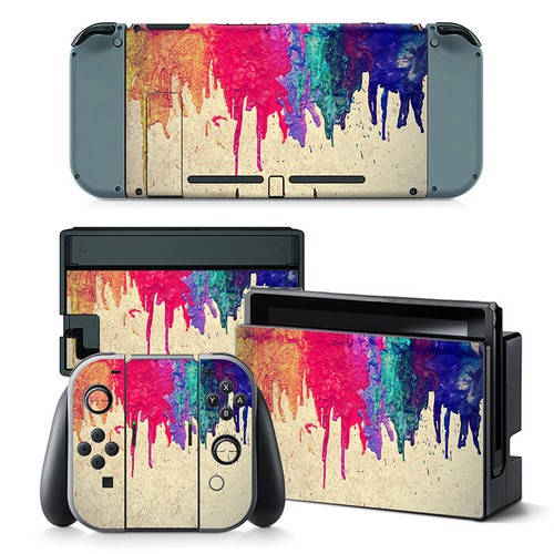 Vinyl Decal Skin Sticker for Nintendo Switch Joy-con with full Screen Protector - Afbeelding 19 van 26