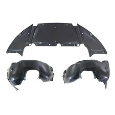 New Front Fender Liner Lower Engine Under Cover Set For 12-14 Ford Focus S Se