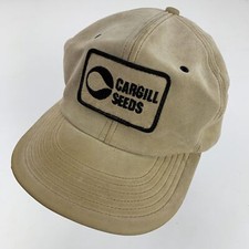 Cargill Seeds Vintage Ball Cap Hat Snapback Patch Trucker