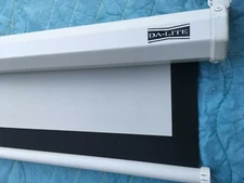 6 Foot Da-Lite Projection Screen White, see pics, $50.