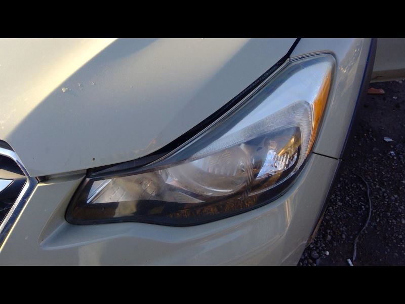 Driver Headlight Chrome Upper Trim Halogen Fits 13-15 XV CROSSTREK  