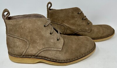 Andrew Marc Dorchester US 9.5 Chukka Suede Leather Men Boots  display picture 3