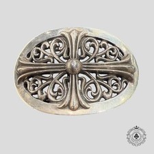 Chrome Hearts XXL Oval Cross Buckle