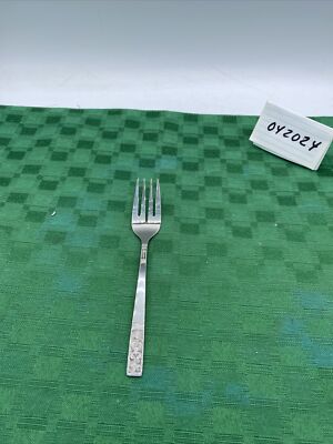 Customcraft Stainless Flatware Fleur De Lis Salad Fork 6.25 