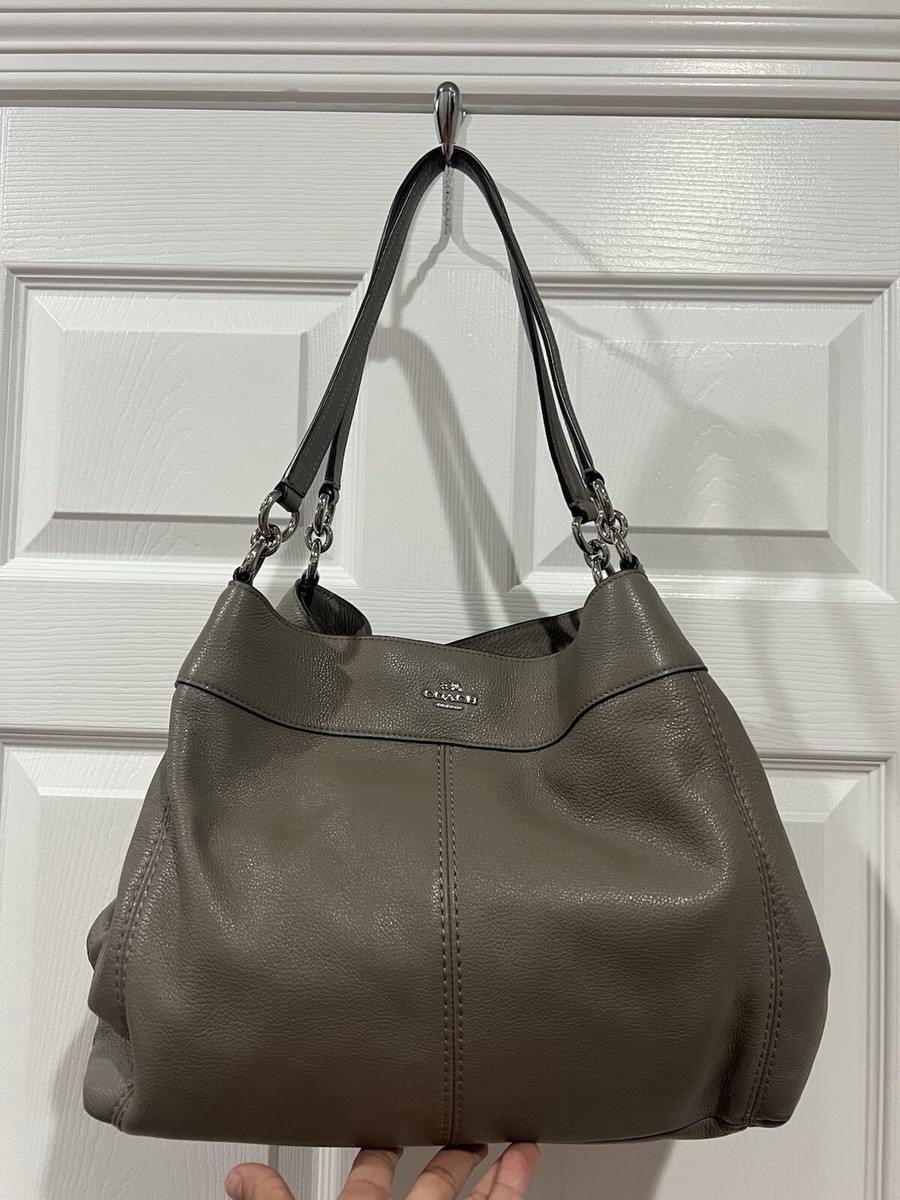 バッグ Rare COACH Nubak Shoulder Bag Ice Gray Rare COACH Nubak Shoulder Bag Ice Gray NNNb29 | eBay