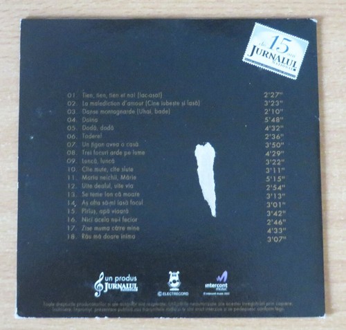 Romanian CDs Music Collection albums cardboard sleeve - Choose from the list - Imagen 169 de 289
